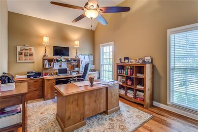 A HOME OFFICE NEAR THE FRONT OF A HOME IS A PLUS I