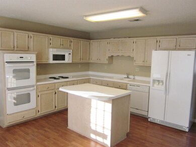 Large kitchen with pantry
