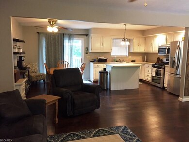 Living Room to Kitchen and Dining