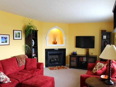 Den/Family/Great Room. Family room with gas firepl