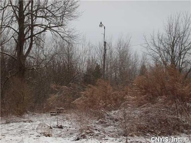 Exterior Front. This utility pole is on the land f