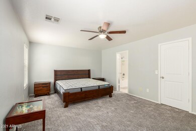 Master Bedroom With Walk In Closet