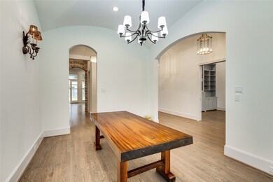 another view of the dining room, looking into wine
