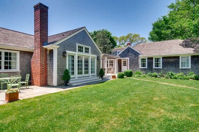 Edgartown village home with large yard, space for pool