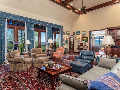 Great Room Open To Sun Room & Deck Access