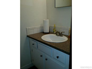 Bathroom half bath right unit