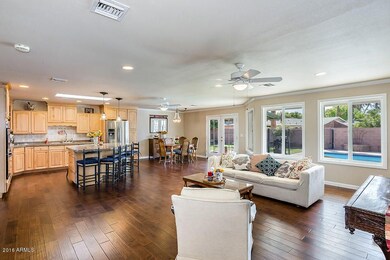 Family Room & Kitchen