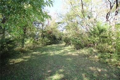 Looking south, from the northern edge of property 