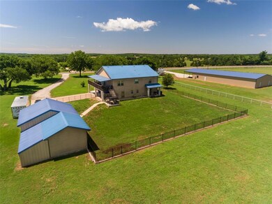 View from back of property toward the road