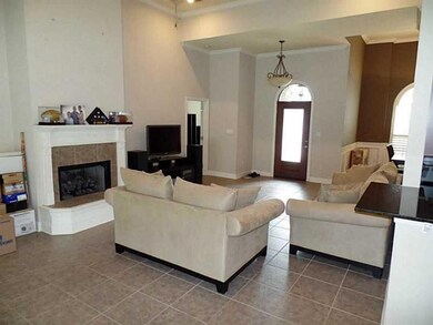 Den/Family/Great Room. Open Floor Plan, Tile Floor