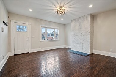 Beautiful hard wood floors through out