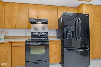 Oak cabinetry