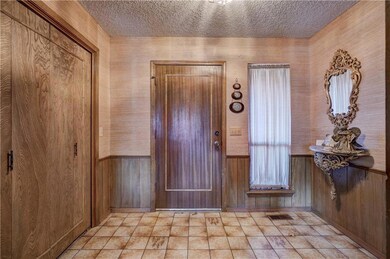 Large entry with storage closet