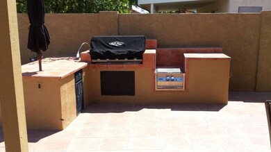 Built In BBQ