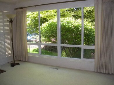 view from living room
