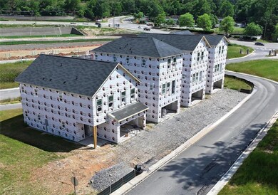 View from above of property