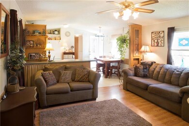 Living room & kitchen
