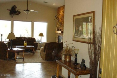 Inside entryway