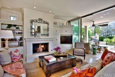 Downstairs sitting room with fireplace