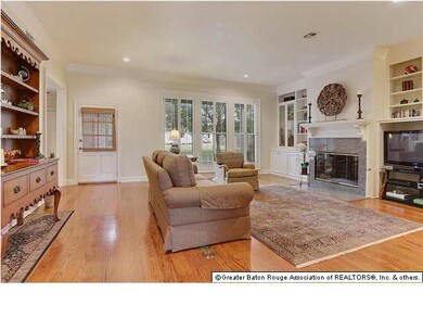 Spacious Family room overlooking back yard