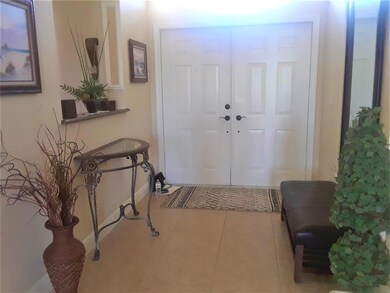 Inside entrance