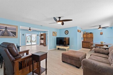 Living Room - Dining - Florida Room Open Floor Plan