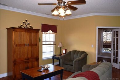 Note the crown molding that is abundant in this ho