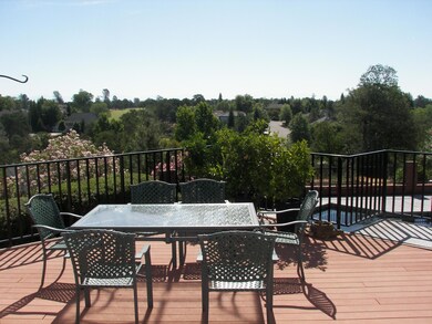 Viewing Deck~ 11th Fair Way & Mt. Lassen