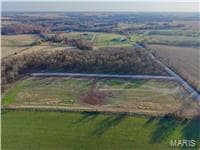 Aerial overview of property's location featuring rural landscape