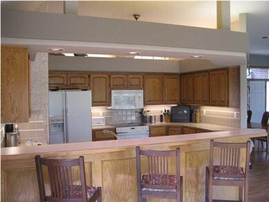 A kitchen with lots of storage and counter space!