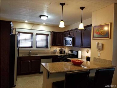 Kitchen. gorgeous renovated kitchen with cherry ca