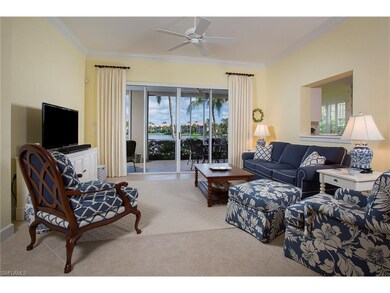 Bright colors and cutout from living room to kitch