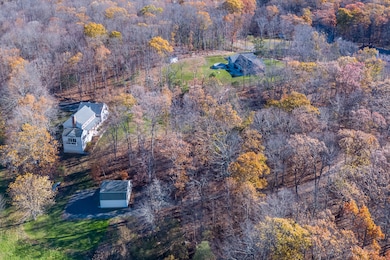 Aerial view showing both 32R and 28 Chalker Road