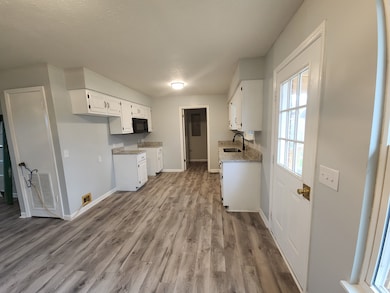 Stone countertops in the kitchen new appliances to be installed