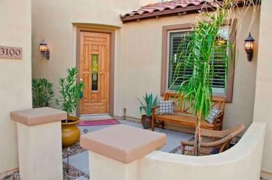 Exterior front courtyard