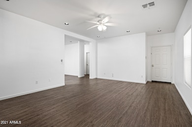 Great room and front door