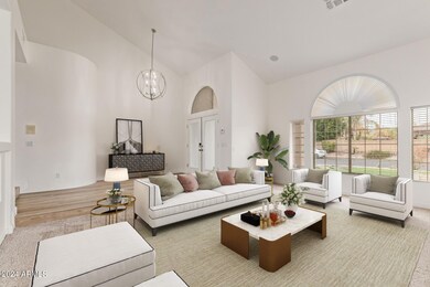 Living Room Virtually Staged