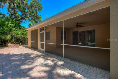 Spacious paved patio