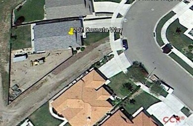 Ariel photo of home and lot