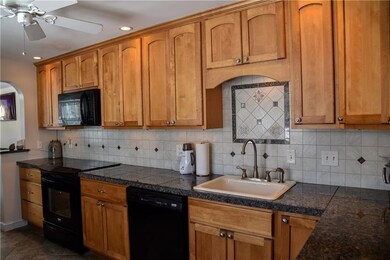 Beautiful kitchen has everything you...