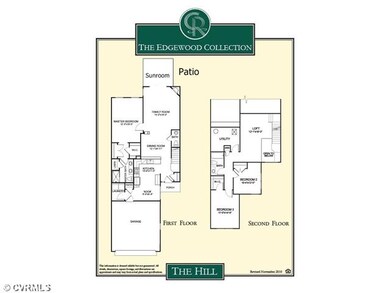 Other Plan - Floor plan.  Sunroom option was added
