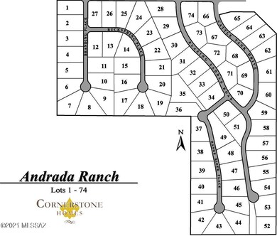 Andrada Ranch Site Map