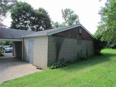 Back of garage