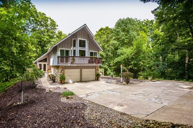 Seclusion in the woods.