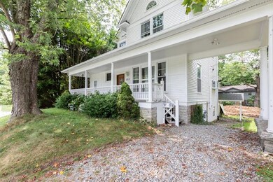 This home even has a porte cochere!