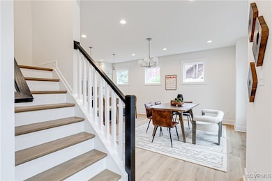 Photo of staged model.