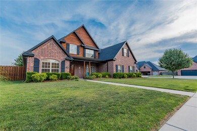 So much curb appeal!  Gorgeous landscaping accents