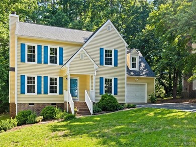 Maintenance free vinyl siding, paved driveway