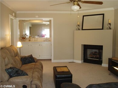 Den/Family/Great Room - NEW carpet; Wet bar; Firep