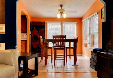 Kitchen eating area